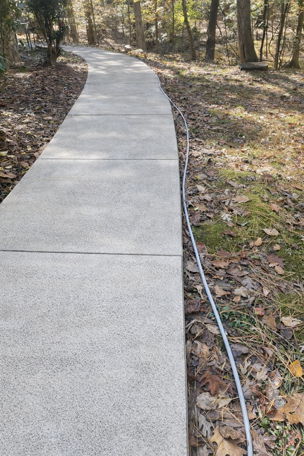 Sidewalk & Concrete Cleaning after